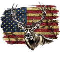 USA Flag Buck