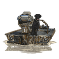 Black Dog Mud Boat Tee